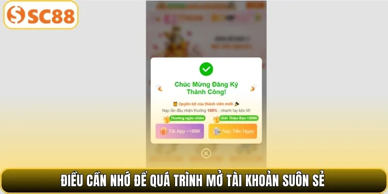 Điều cần nhớ để quá trình mở tài khoản suôn sẻ